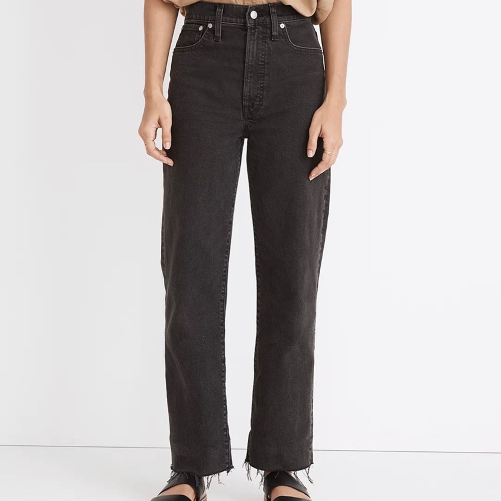Madewell Curvy Perfect Vintage Straight Petite Jeans -Size 31 Petite